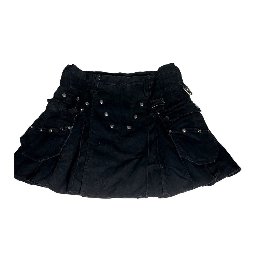UTILICLAN Kilt Black Size 39 Heavy Denim Material *Read Description